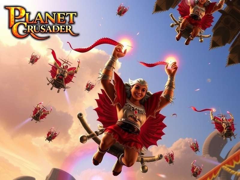 Planet Crusader Fleet Battle